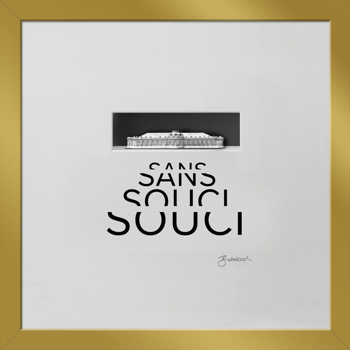 birkelbach-wortkunst3-schoene-momente-sanssouci-schwarz-rahmen-gold